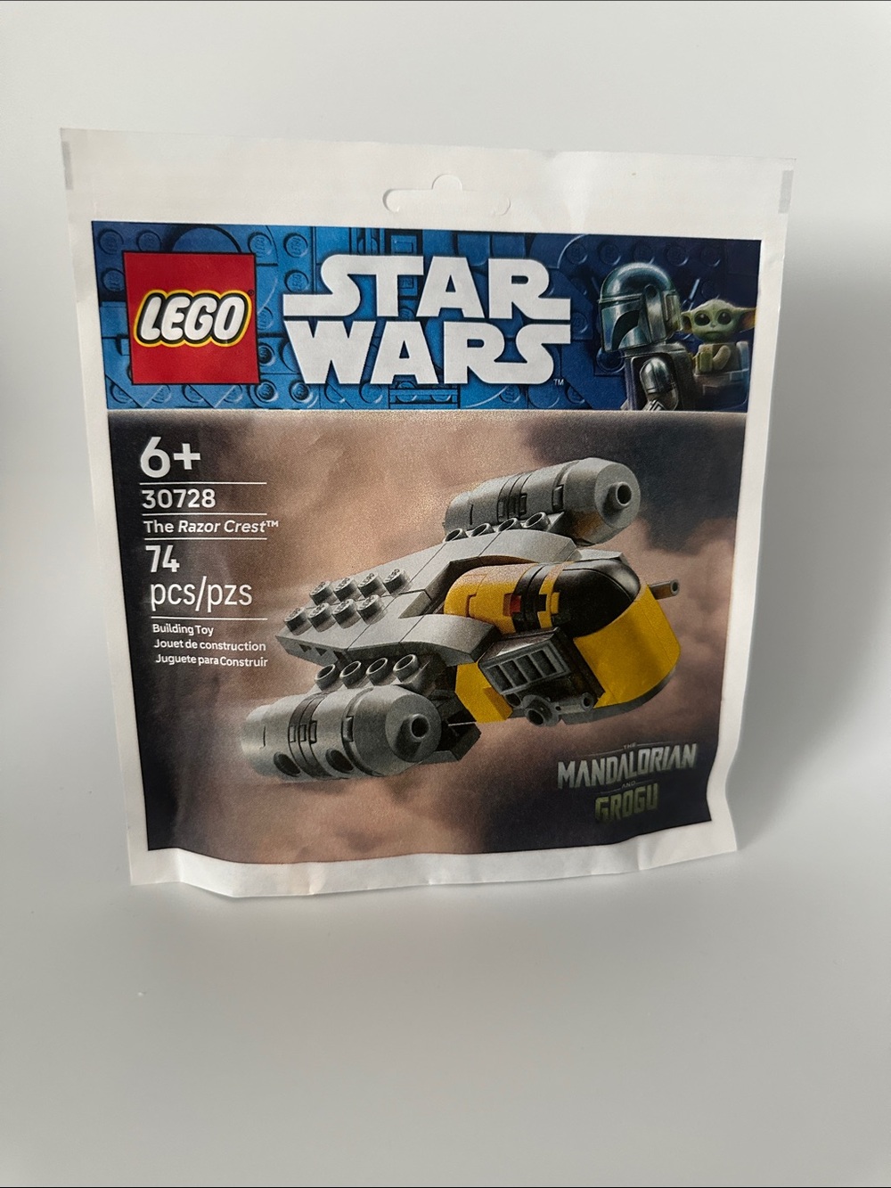 LEGO Star Wars Razor Crest ~  The MANDALORIAN and GROGRU ~ 74 pieces ~ New!